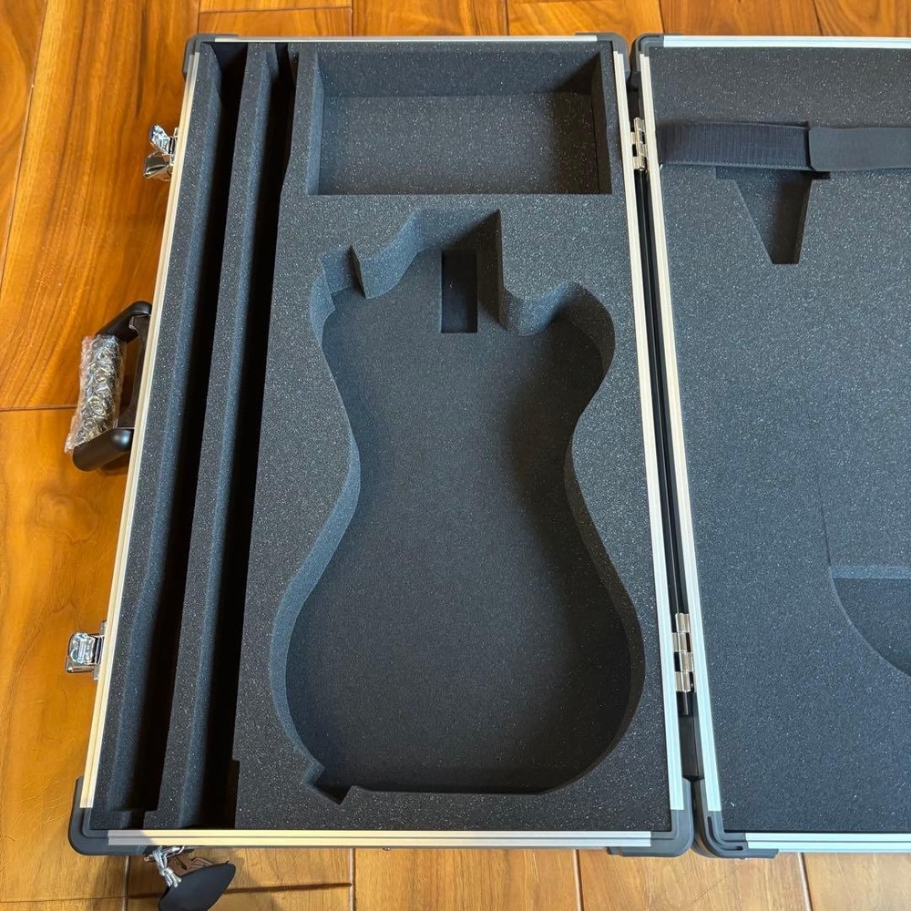 Electric Guitar Hard Case for Les Paul, Disassembles for Storage, Flight Case,
