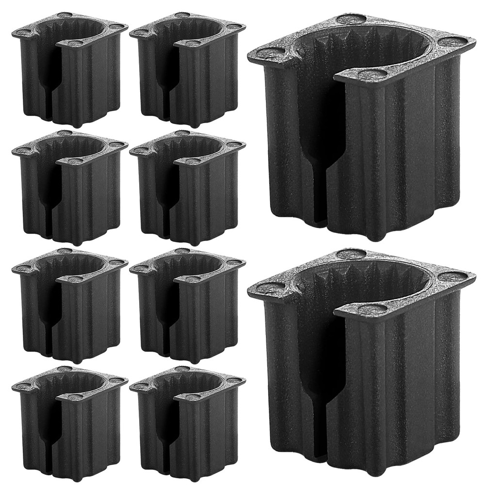 10 PCS Shower Faucet Handle Inserts for Kohler â€“ Compatible Nickel Chrome