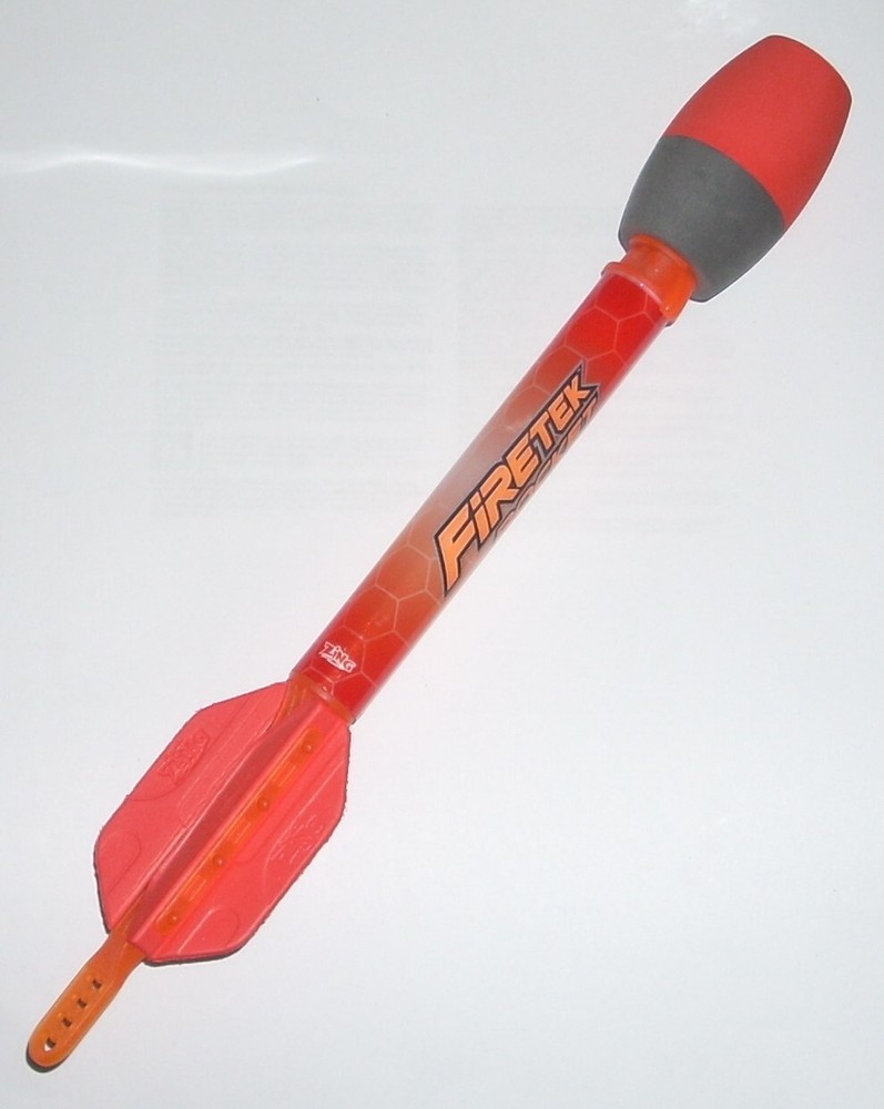 1 Zing Firetek Rocket Dart Toy LED Lights Work