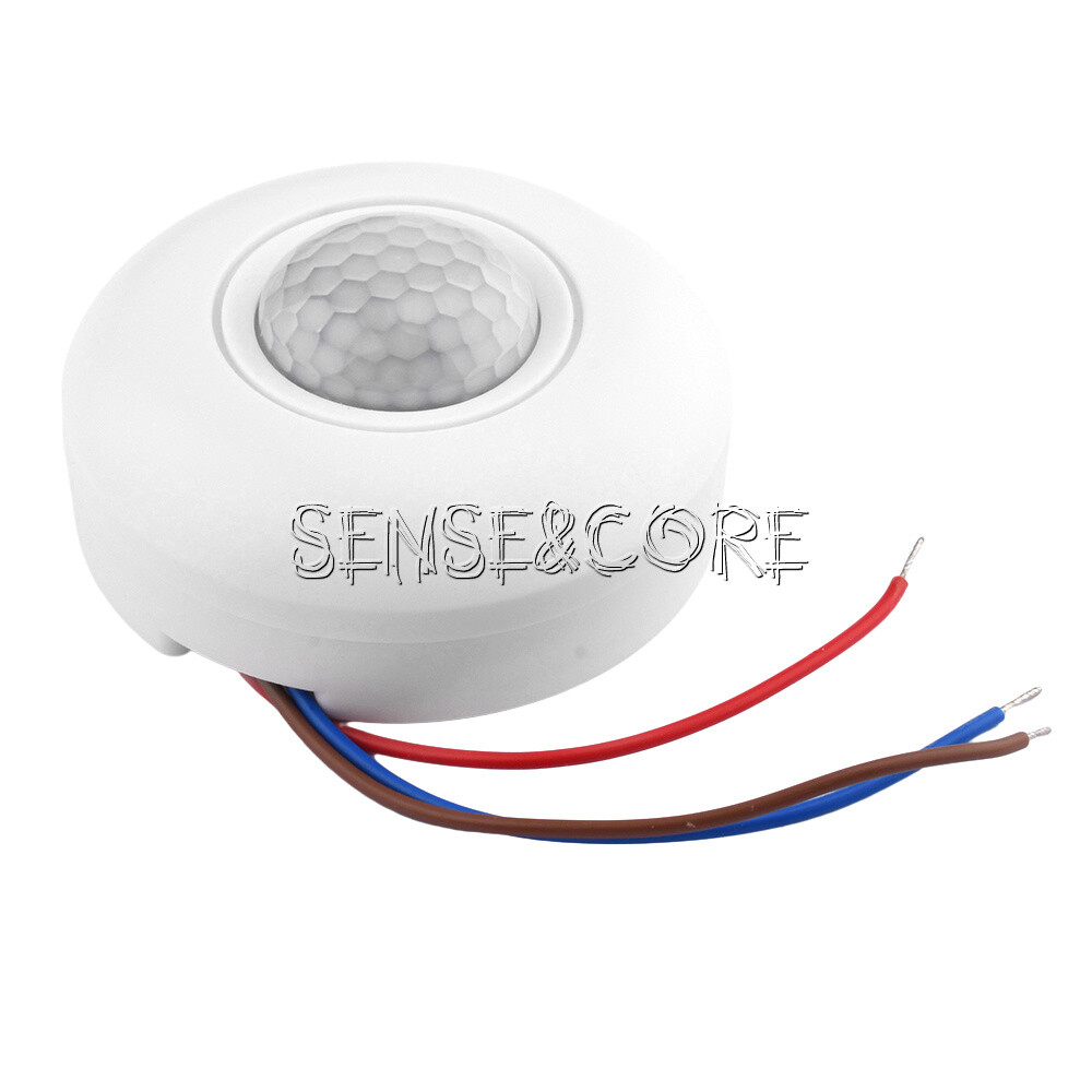 AC85-265V Infrared PIR Motion Induction Sensor Switch For LED Ceiling Light-