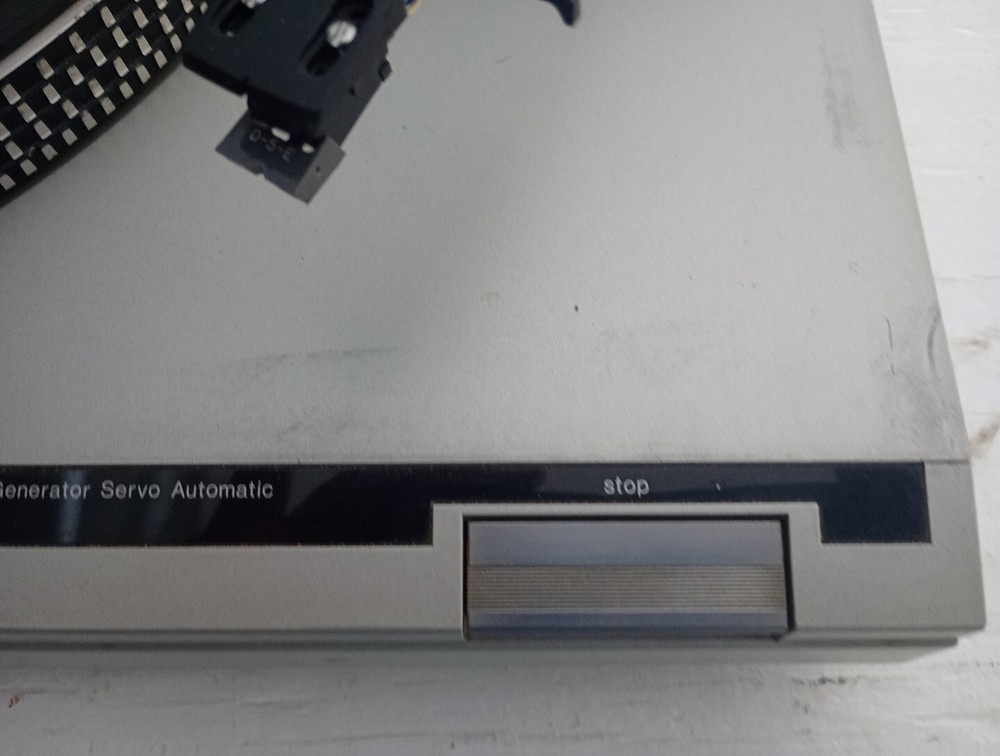 Technics SL-B2 Turntable - Silver Tested Working 17 X 14 X 5"