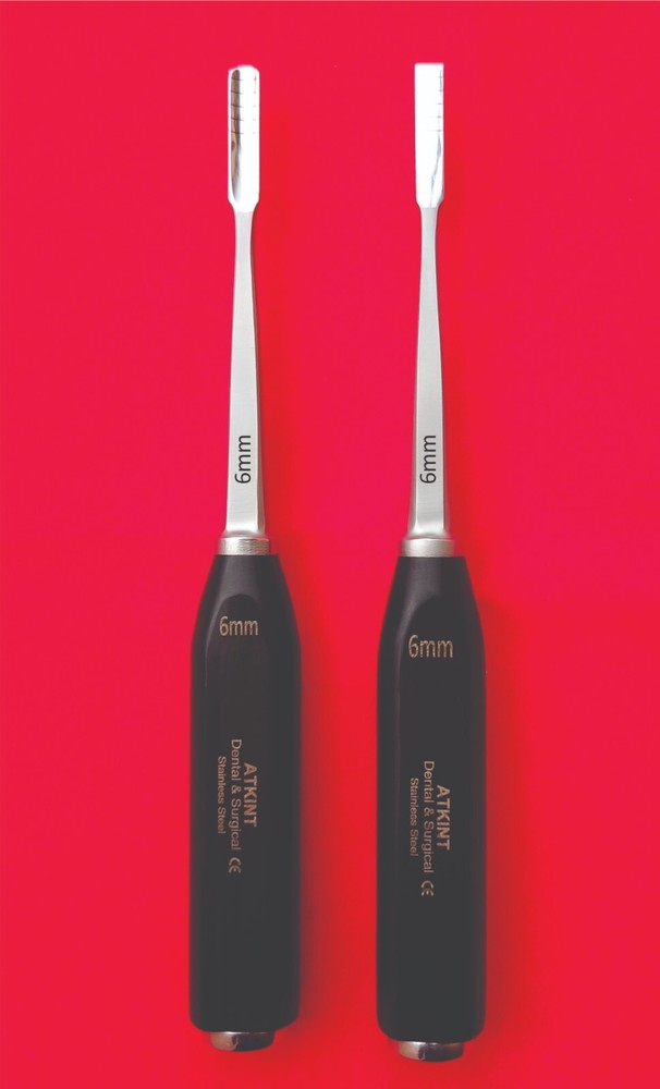 Lexer Osteotome Orthopedic Dentoalveolar Restoration Bone Chisels Gouges Set