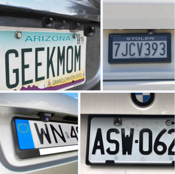 Flush Mount Rear-View Backup Camera