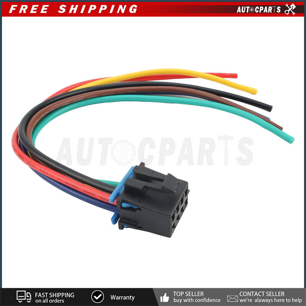 Heater Climate Fan Speed Control Connector Plug Harness for 96-99 Chevy Tahoe
