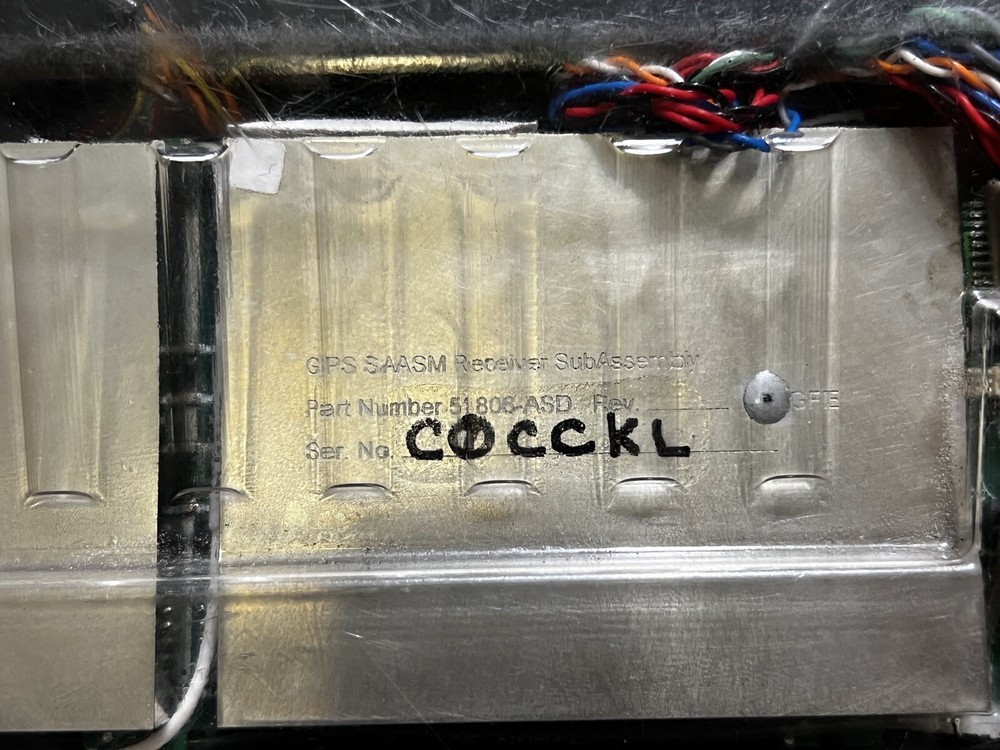 GPS SAASM Receiver SubAssembly Part numer 51806-ASD