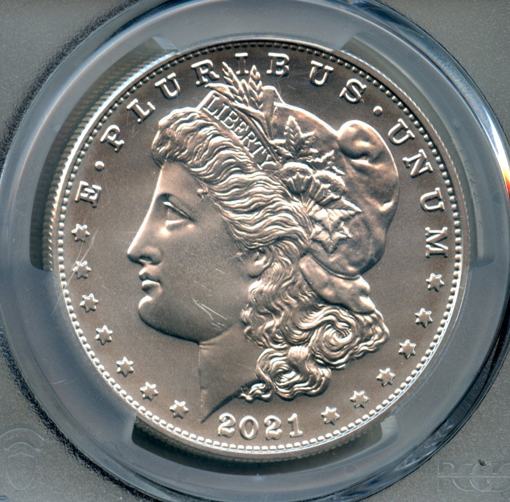 2021 D Morgan Silver Dollar PCGS MS 69