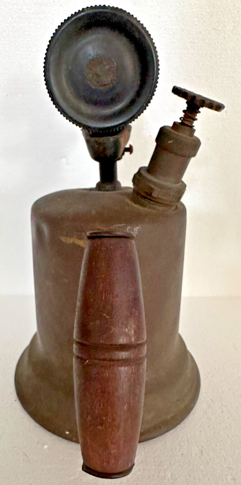 Vintage Brass Welding Blow Torch Untested