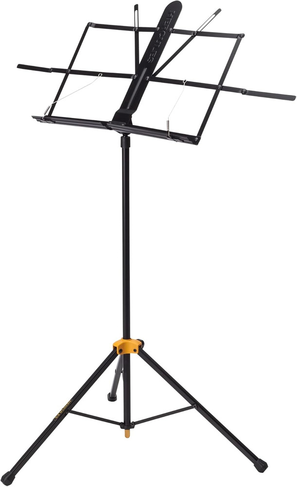 BS100B Two Section Music Stand Black