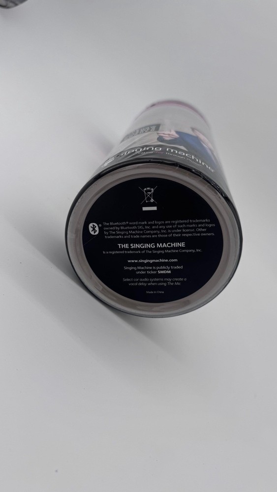 Singing Machine Carpool Karaoke Microphone New Open Box