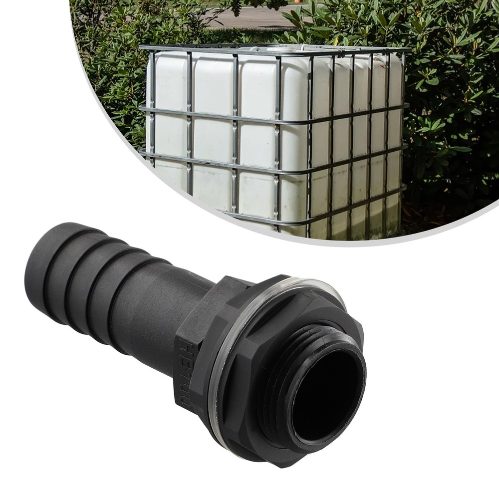 Overflow Connector 1in 3/4\" BSPM Thread Accessories Butt/tank Overflow