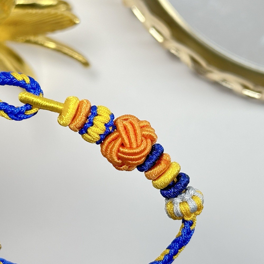 100% hand braided bracelet