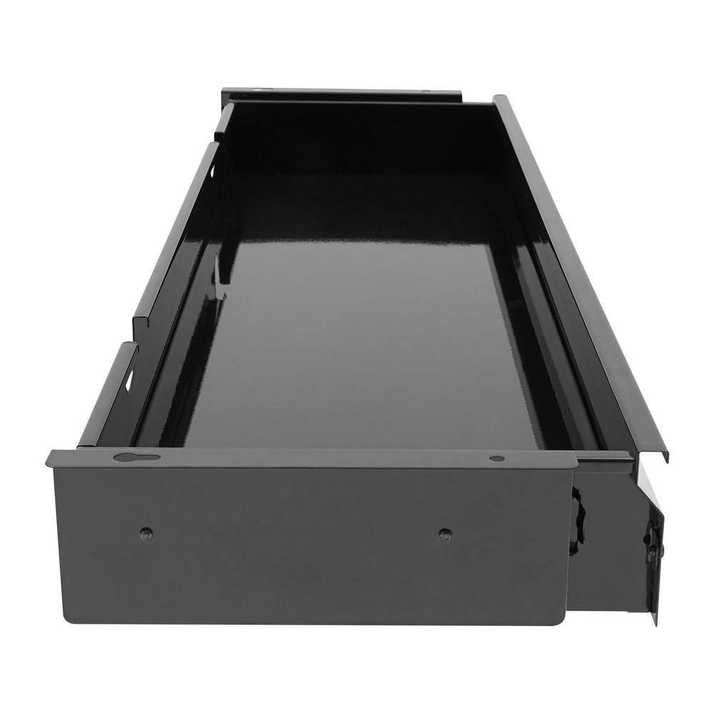 33” Black Space Saver Sliding Under Desk Storage Drawer Pull-out Drawer