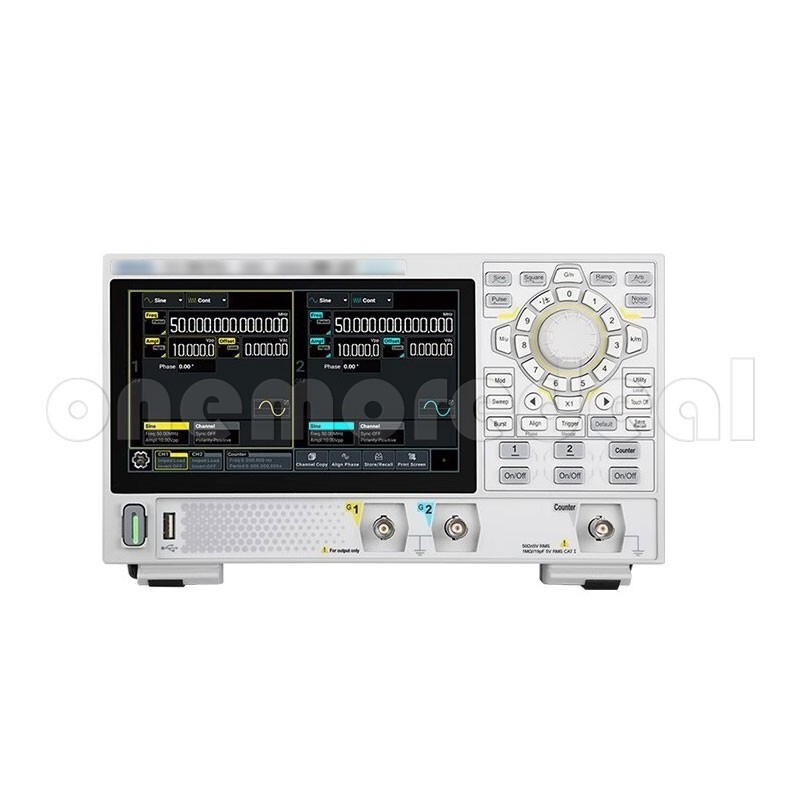 RIGOL 50MHz/25MHz Function Arbitrary Waveform Generator with 7-inch Touch Screen