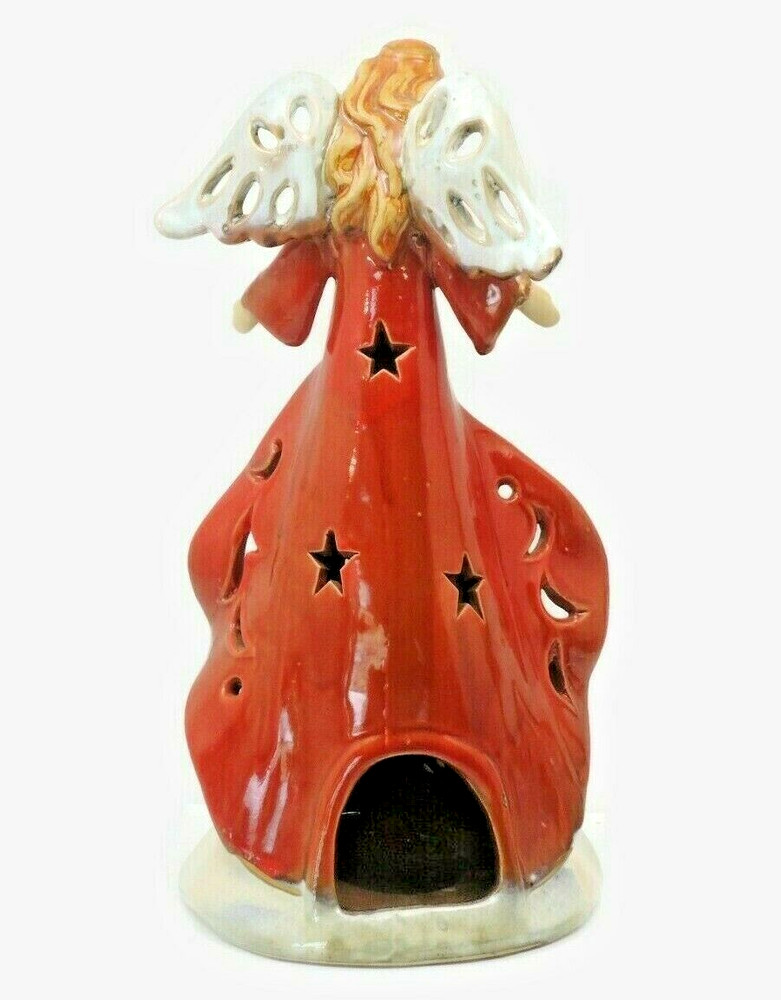 Ceramic Angel of Hope Luminary