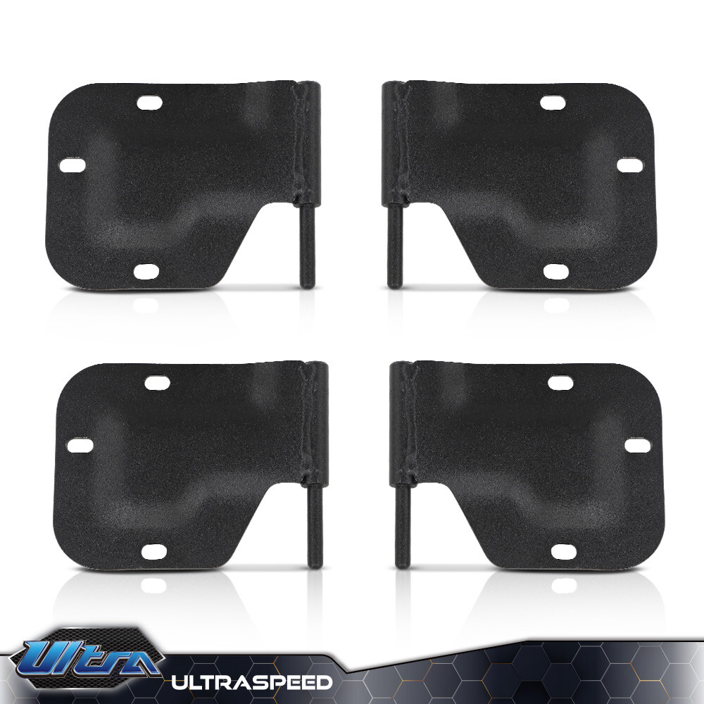 For Humvee X-door Hinges (4) 2 Lh +2 Rh Hard Door M998 M1097 M1123 M1152