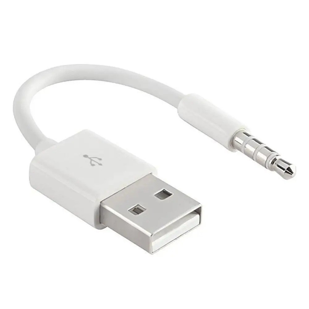 USB Charger Data SYNC Cable for Apple iPod Shuffle 3rd 4th 5th 6th 7th Gen 3.5mm