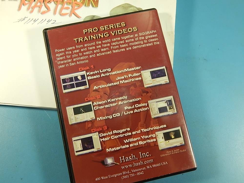 Hash Animation Book and software