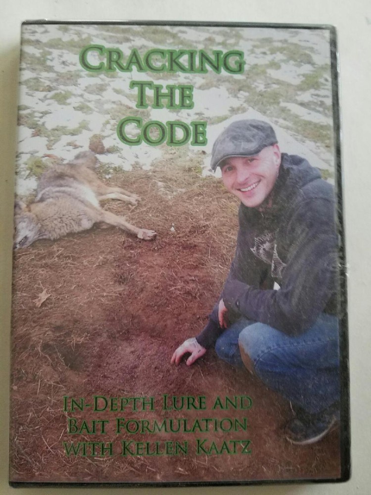 Kellen Kaatz Cracking the Code DVD Lure Bait Making Lures baits Trapping animal