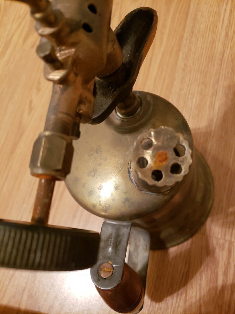 Vintage Brass Blow Torch-Unknown Brand