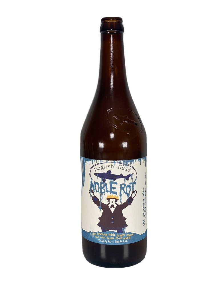 Dogfish Head Noble Rot Empty Bottle