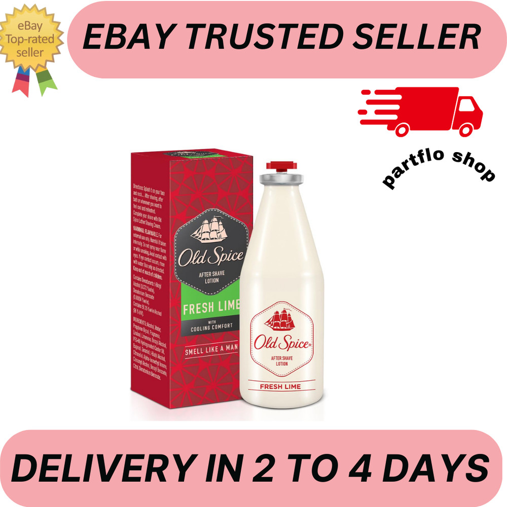 Old Spice After Shave Lotion, Fresh Lime 50ml