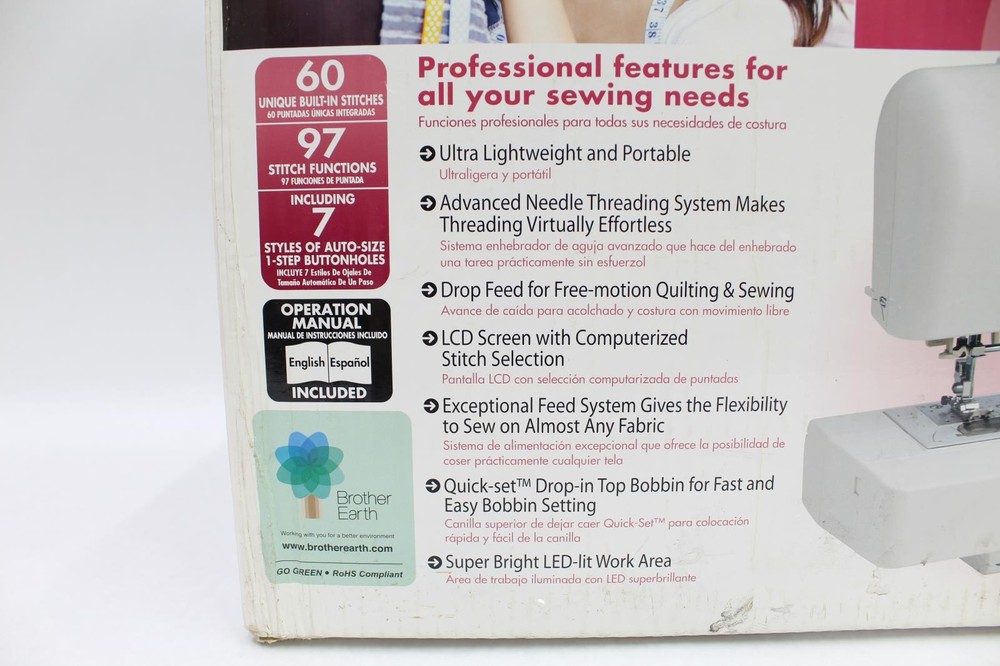 Brother XR6060 Computerized Sewing Machine w/ LCD Screen