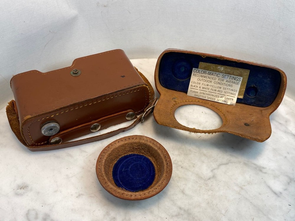 ARGUS C3 Camera + Leather Case. Matchmatic BRICK Harry Potter