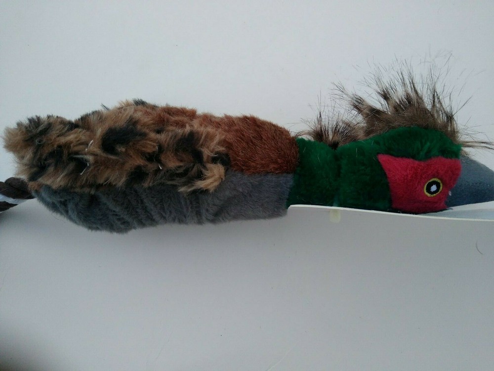 Dog Toy sgueaking birds pull and squeak feasant