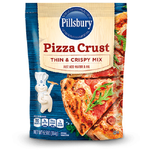 Pillsbury Pizza Crust Thin & Crispy Mix Bag 3 Pack