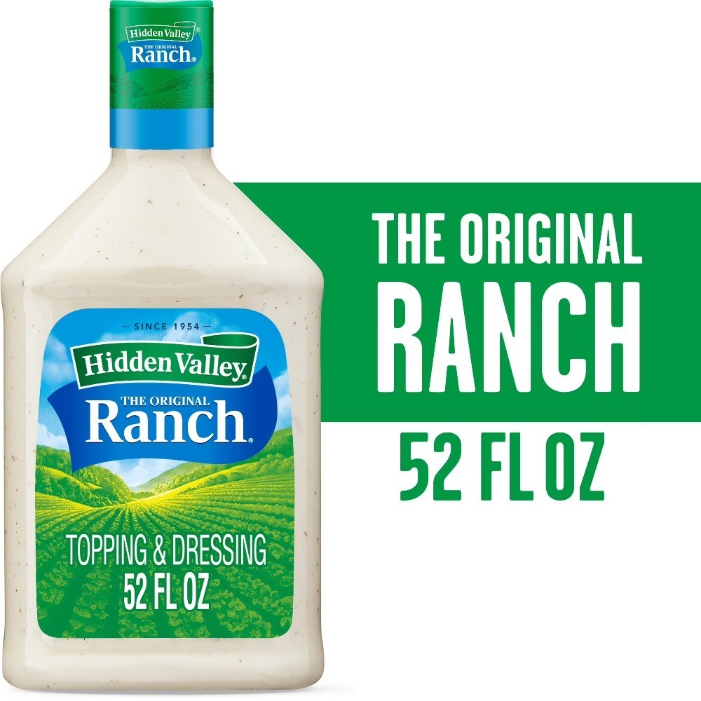 Keto-Friendly Original Ranch Salad Dressing and Bulk Size 52 fl oz