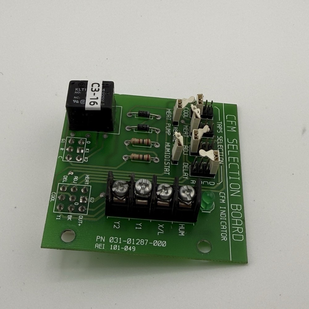York CFM Selection BOARD 031-01287-000