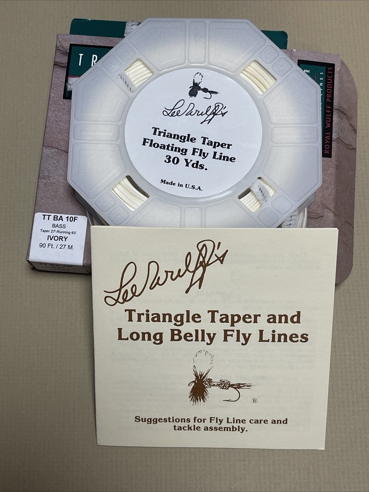 1 - PKG Royal Wulff Products Triangle Taper TT BA Multiple Weights Available