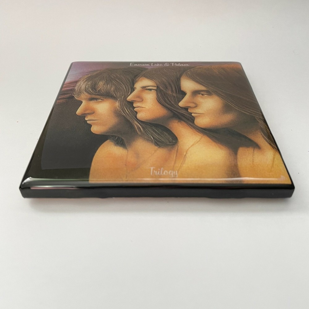 EMERSON LAKE & PALMER Trilogy Coaster Custom Ceramic Tile