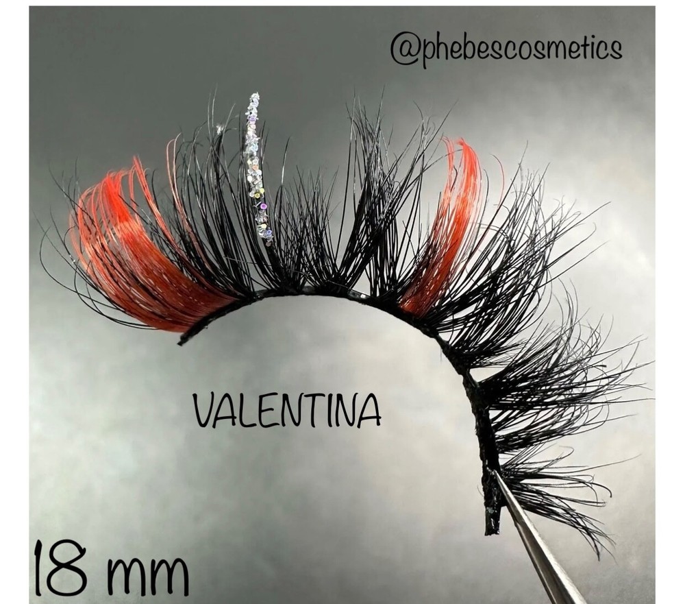 Glitter Mink Lashes, handmade 