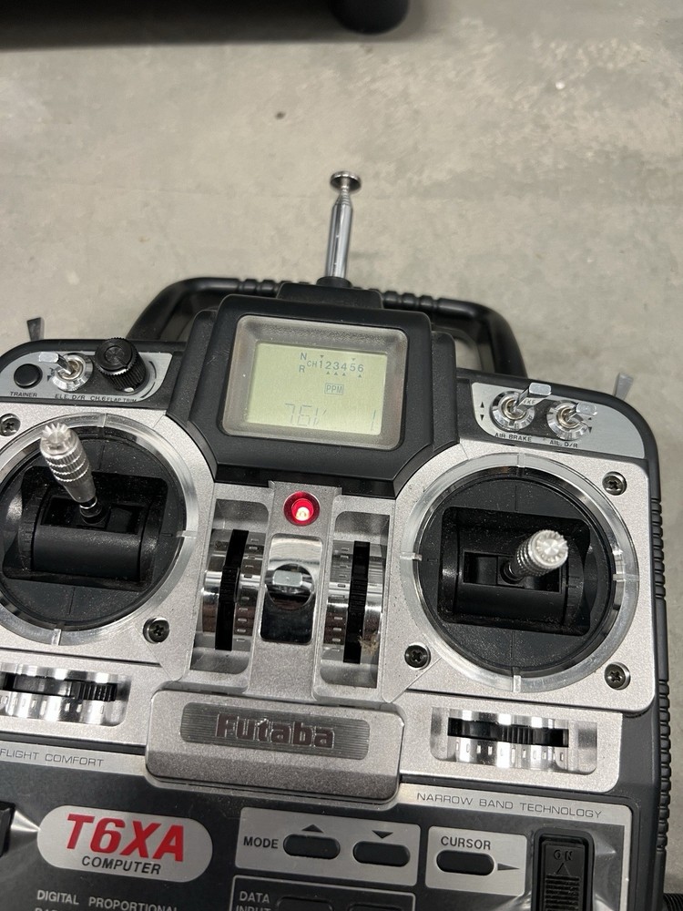 FUTABA 6XA-FM Super Computer Radio Control System Tested Works RC Model