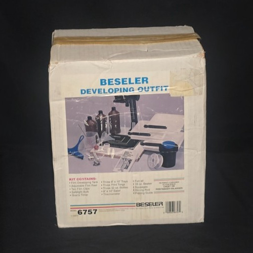 Open Box - Sealed Insides - Beseler Photo Developing Outfit #6757