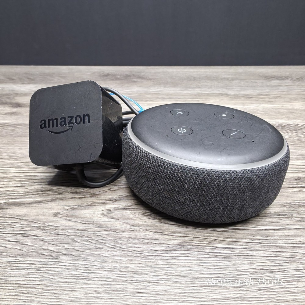 Amazon Echo Dot 3rd Gen - Model C78MP8 -  Smart Speaker with Alexa (Charcoal)