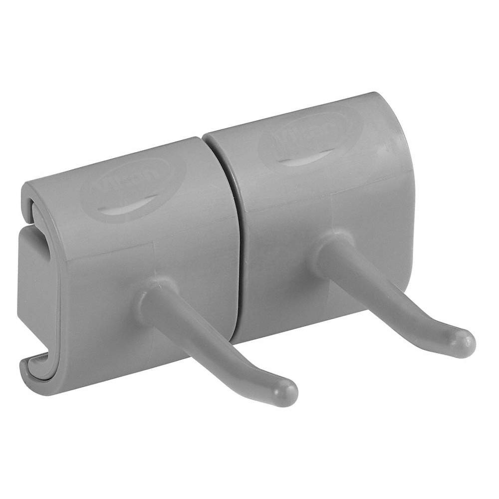 VIKAN 101488 Tool Wall Bracket,3 1/4 in L,Gray 61JA77