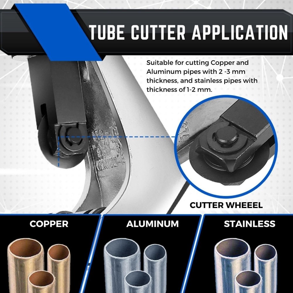 Professional Flaring Tool Kit with Self-Centering Yoke for Precise Adjustments