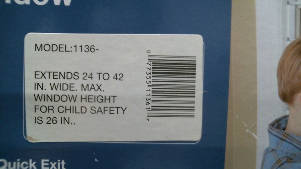 John Sterling Corp. Window Security Guard (1136) FS