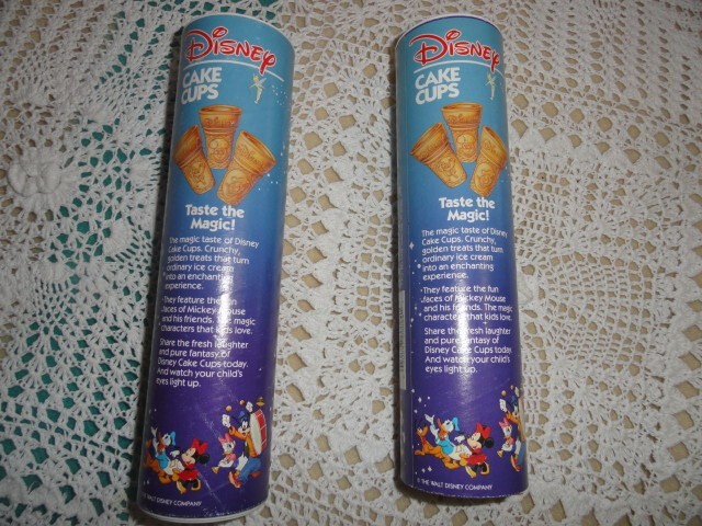 Disney Cake Cups (2 pack) 6per package