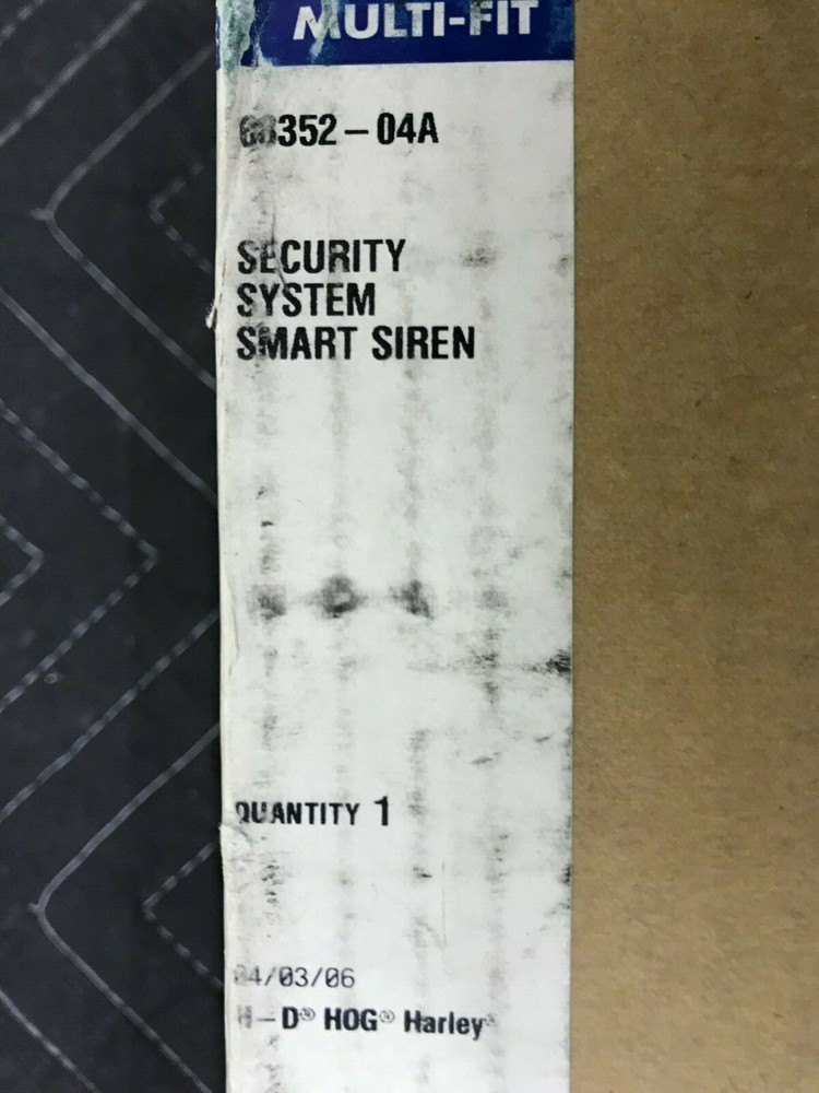 OEM Harley-Davidson Smart Siren Security System 68352-04A