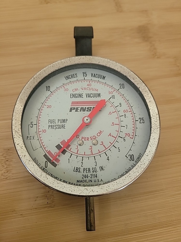 Vintage PENSE Vacuum Tester 244-2114