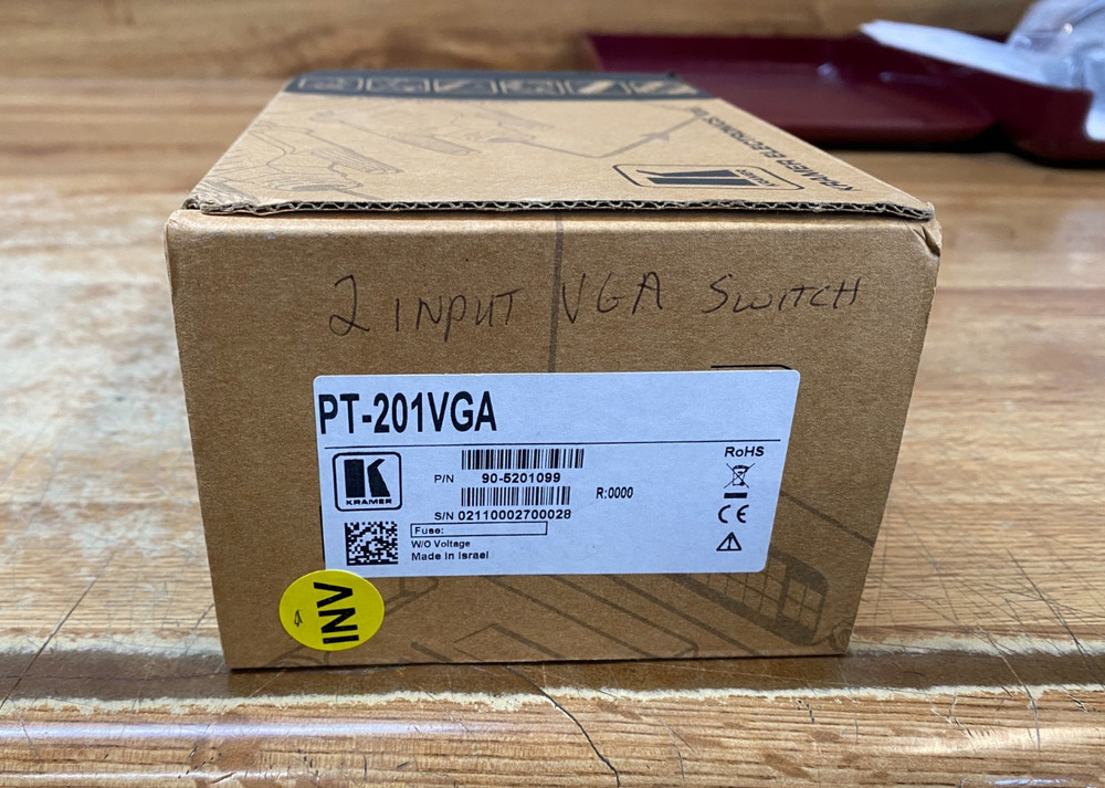Kramer PT-201VGA 2x1 VGA Switcher