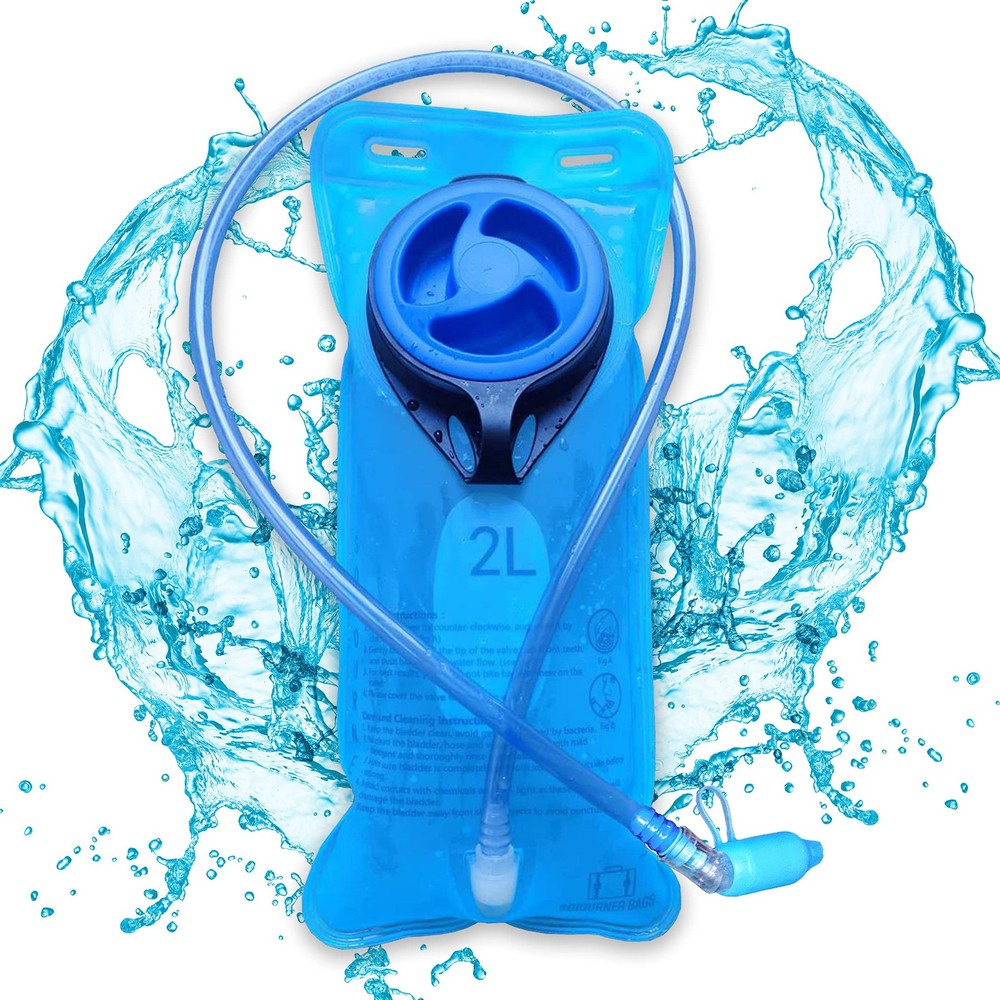 Hydration Pack Backpack Water Bladder - 2L Replacement Bladder - Compatible w...