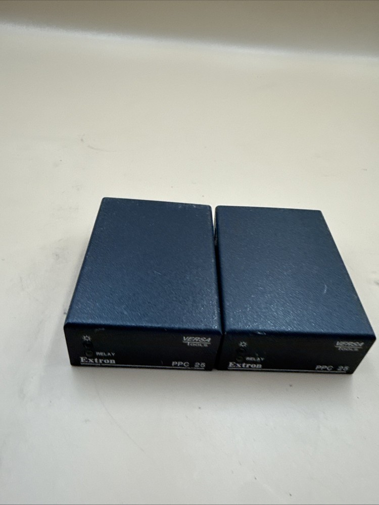 Lot Of 2 Extron Electronics PPC 25 Priority Page Controller