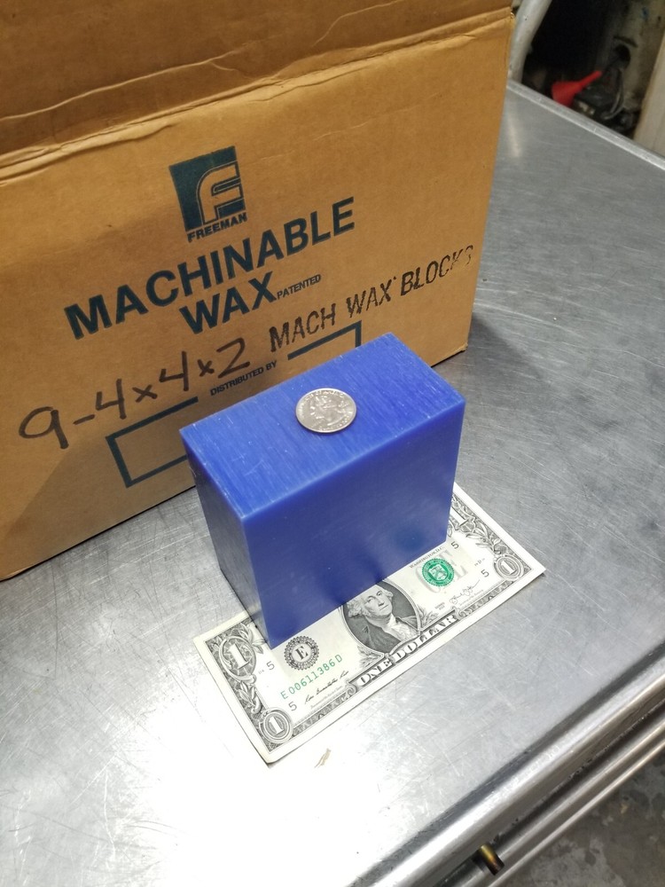 Freeman Machinable Wax Blocks - (9) pcs: 2' x 4" x 4"