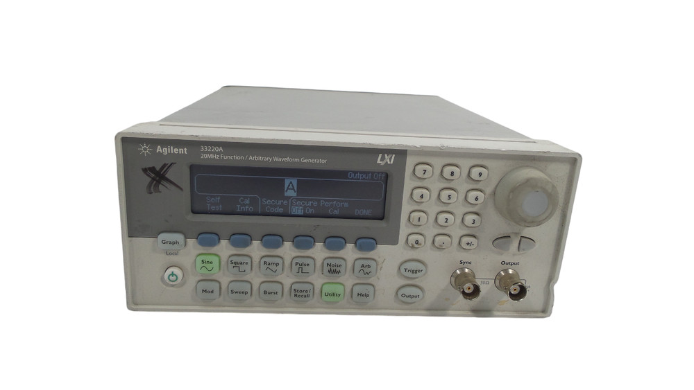 Agilent 33220A  20MHz Function / Arbitrary Waveform Generator - Free Shipping