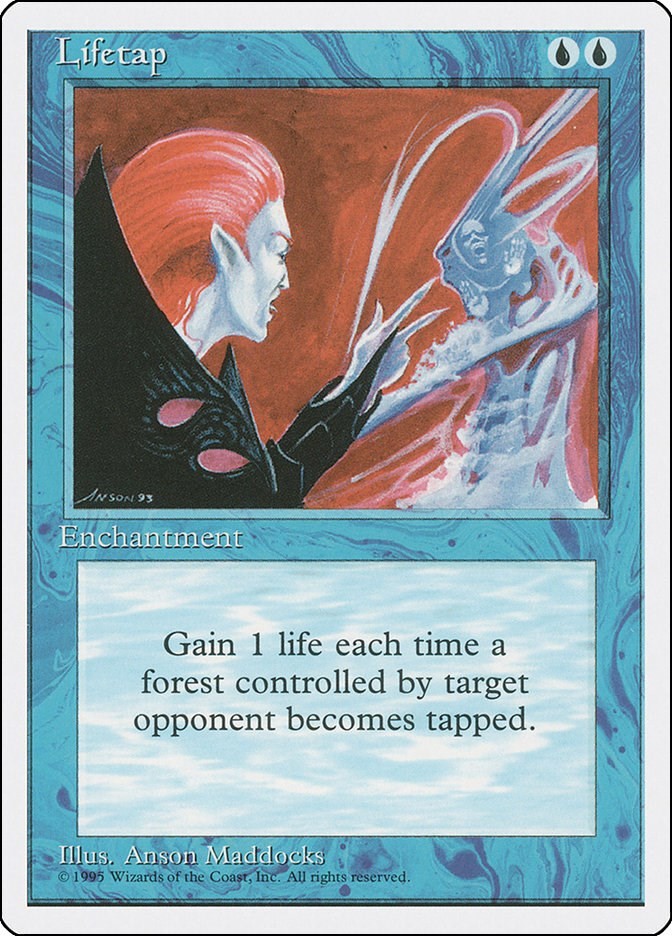 Lifetap Fourth Edition N/A MTG MP