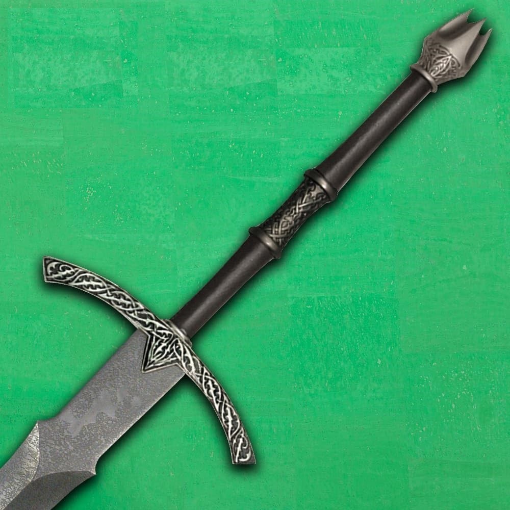 Handmade Witch King Sword Replica Leather Handle, Best Ever Gift For Him.